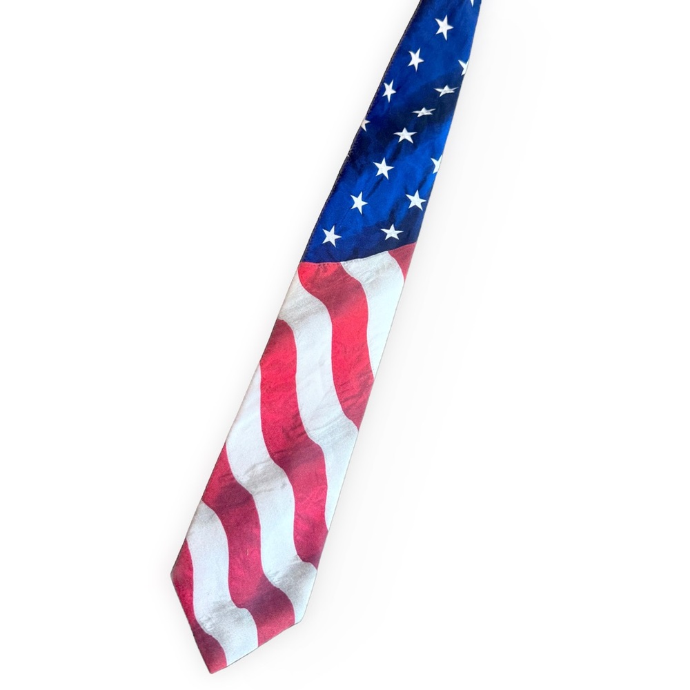 Ralph Marlin Stars and Stripes Necktie